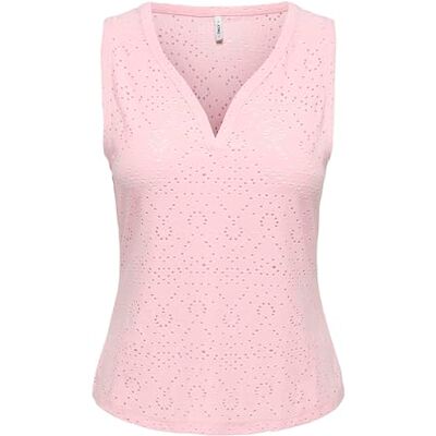 ONLY Onlsmilla S/L V-Neck Top JRS ONLY Onlsmilla S/L V-Neck Top JRS