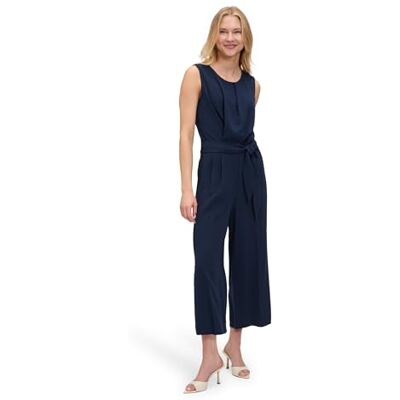Betty & Co Damen Jumpsuit ohne Arm 38, Dunkelblau Betty & Co Damen Jumpsuit ohne Arm 38, Dunkelblau