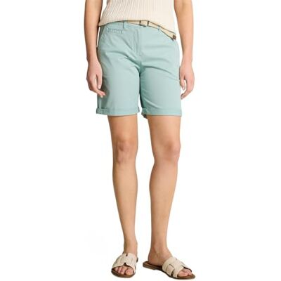 TOM TAILOR Damen 1049980 Bermuda Shorts, 38784-Blue Haze, 32 TOM TAILOR Damen 1049980 Bermuda Shorts, 38784-Blue Haze, 32