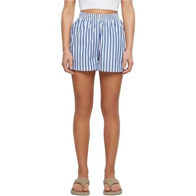 Urban Classics Damen Shorts Ladies Striped Shorts, gestreifte Shorts für Frauen, Relaxed Fit, Größen XS 5XL Urban Classics Damen Shorts Ladies Striped Shorts, gestreifte Shorts für Frauen, Relaxed Fit, Größen XS 5XL