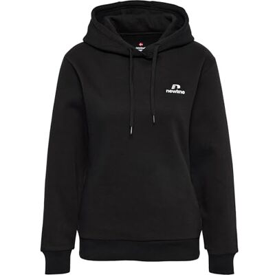 newline Damen Nwllea Cotton Hoodie Women Sweatshirt, Schwarz, S EU newline Damen Nwllea Cotton Hoodie Women Sweatshirt, Schwarz, S EU