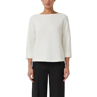 s.Oliver Jacquard-Sweatshirt im Relaxed Fit mit U-Boot-Ausschnitt s.Oliver Jacquard-Sweatshirt im Relaxed Fit mit U-Boot-Ausschnitt