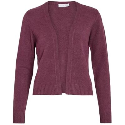 Vila Damen Viril Short L/S Knit Cardigan-noos Strickjacke, Fig,XS Vila Damen Viril Short L/S Knit Cardigan-noos Strickjacke, Fig,XS