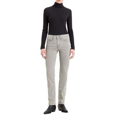 Levi's Damen Jeanshose 314 Shaping mit Stretch-Anteil, Straight Fit, Cancel Club, W25/L30 Levi's Damen Jeanshose 314 Shaping mit Stretch-Anteil, Straight Fit, Cancel Club, W25/L30