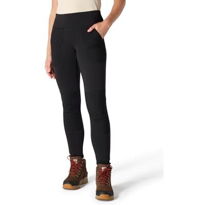 Carhartt Damen Force® Anliegende, leichte Arbeitsleggings, Schwarz, M Carhartt Damen Force® Anliegende, leichte Arbeitsleggings, Schwarz, M