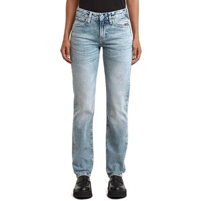 G-STAR Women's Lennoxx Slim Straight Wmn, Colour Blue, Size: Waist 32, Inseam 34 G-STAR Women's Lennoxx Slim Straight Wmn, Colour Blue, Size: Waist 32, Inseam 34