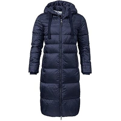 Schöffel Damen Down Coat Kenosha L, wind- und wasserabweisender Daunenmantel mit RDS-zertifizierten Federn, leichte Winter Wanderjacke mit Wärmekragen und Kapuze Schöffel Damen Down Coat Kenosha L, wind- und wasserabweisender Daunenmantel mit RDS-zertifizierten Federn, leichte Winter Wanderjacke mit Wärmekragen und Kapuze
