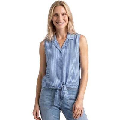 Street One Blusentop mit Bowling-Kragen und Knoten Street One Blusentop mit Bowling-Kragen und Knoten