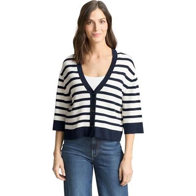TOM TAILOR Strickjacke mit 3/4-Arm TOM TAILOR Strickjacke mit 3/4-Arm