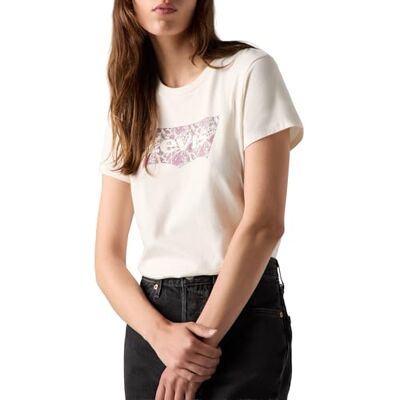 Levi's The Perfect Tee Ananda Floral Bw Fill Pr Levi's The Perfect Tee Ananda Floral Bw Fill Pr