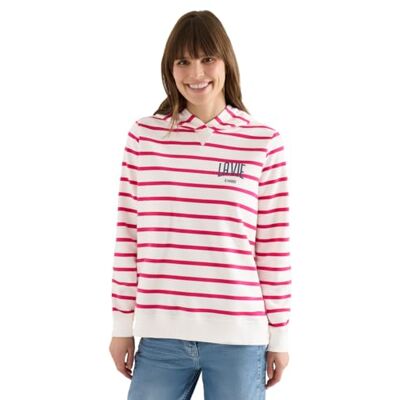 Cecil Sweatshirt mit Kapuze und Chestprint Cecil Sweatshirt mit Kapuze und Chestprint