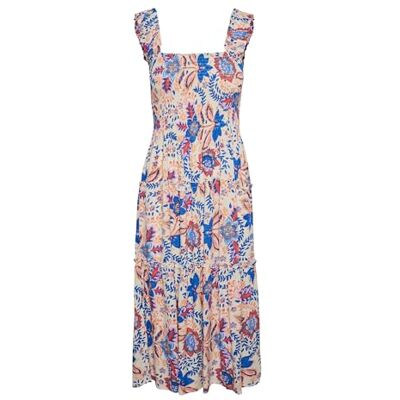 VERO MODA VMMENNY SL Smock Calf Dress WVN GA NOOS VERO MODA VMMENNY SL Smock Calf Dress WVN GA NOOS