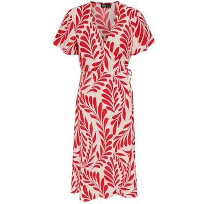 ONLY Onlcali Life S/S Wrap Dress WVN Noos ONLY Onlcali Life S/S Wrap Dress WVN Noos