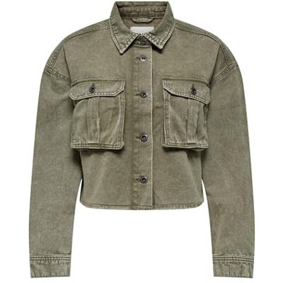 ONLY Damen Onldrew Acid Jacket Cc OTW, Kalamata, m ONLY Damen Onldrew Acid Jacket Cc OTW, Kalamata, m