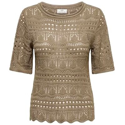 JDY Damen sun Lay 2/4 Pullover KNT, Sepia Tint, S JDY Damen sun Lay 2/4 Pullover KNT, Sepia Tint, S