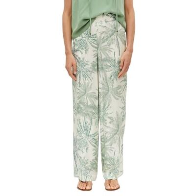 s.Oliver Wide-Leg-Hose aus Satin mit Elastikbund s.Oliver Wide-Leg-Hose aus Satin mit Elastikbund