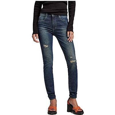 G-STAR Damen Lhana Skinny Jeans Jeans, Blau (Antique Forest Blue Restored D188-d356), 30W / 30L G-STAR Damen Lhana Skinny Jeans Jeans, Blau (Antique Forest Blue Restored D188-d356), 30W / 30L