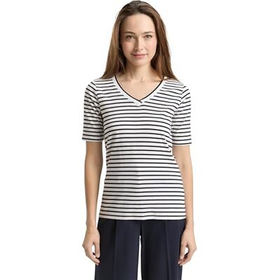 TOM TAILOR T-Shirt mit V-Ausschnitt TOM TAILOR T-Shirt mit V-Ausschnitt