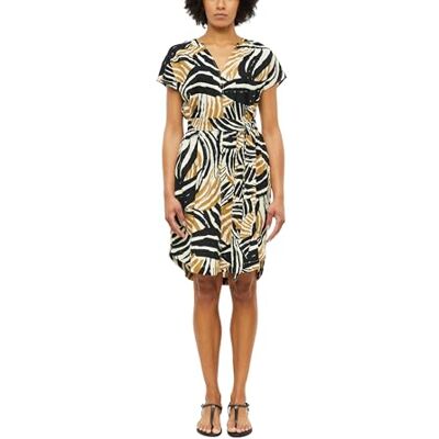 s.Oliver Damen Dress 2179143 84A0 Sandstein 46 s.Oliver Damen Dress 2179143 84A0 Sandstein 46