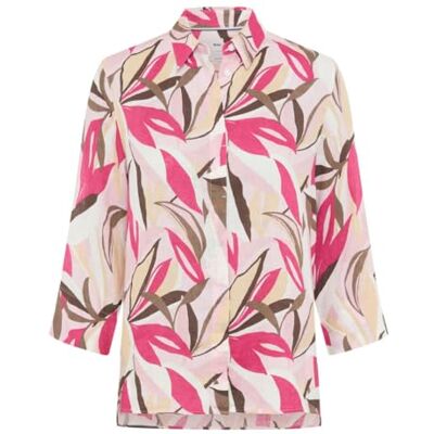 BRAX Damen Style Vicki Pure Linen Print Bluse BRAX Damen Style Vicki Pure Linen Print Bluse
