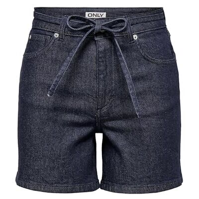 ONLY Onlgianna Mw Belted Shorts Azg DNM Noos ONLY Onlgianna Mw Belted Shorts Azg DNM Noos