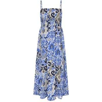 ONLY Onlnova Life Vis Elodie Long Dress AOP ONLY Onlnova Life Vis Elodie Long Dress AOP