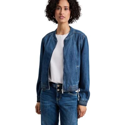 Street One Blouson im Denim-Look mit Zipper Street One Blouson im Denim-Look mit Zipper