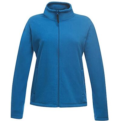 Regatta Micro-Fleecejacke für Damen mit durchgehendem Reißverschluss, Blau, Größe 40 (Herstellergröße: 40). Regatta Micro-Fleecejacke für Damen mit durchgehendem Reißverschluss, Blau, Größe 40 (Herstellergröße: 40).