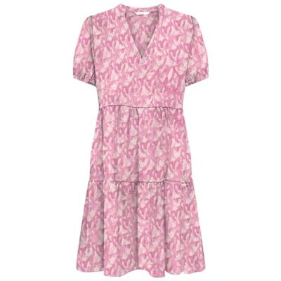 ONLY Onlnova Life Vis Thea Sleeve Dress AOP ONLY Onlnova Life Vis Thea Sleeve Dress AOP