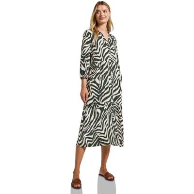 Street One Gemustertes Volant-Kleid Street One Gemustertes Volant-Kleid