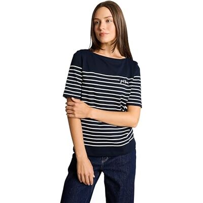 TOM TAILOR T-Shirt mit Streifenmuster TOM TAILOR T-Shirt mit Streifenmuster