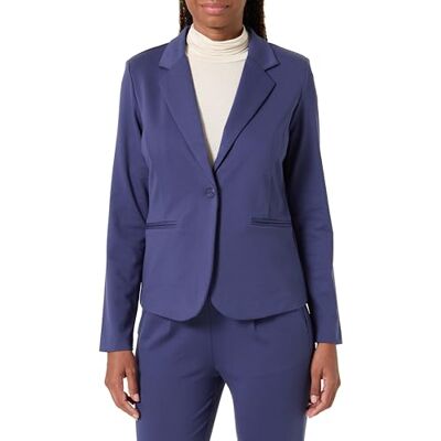 ICHI Damen Ihkate Lässiger Business-Blazer, 193925/Patriot Blue, M EU ICHI Damen Ihkate Lässiger Business-Blazer, 193925/Patriot Blue, M EU