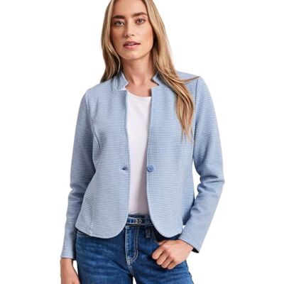 Street One Blazer mit Struktur aus Jersey Street One Blazer mit Struktur aus Jersey