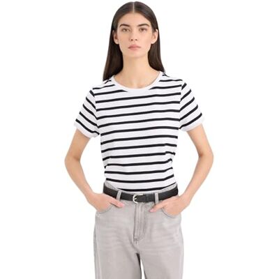 DeFacto Damen Oversize Crop Tops Klassisches Basic Shirt für Damen Bequemes Oversize Shirt für Frauen Black L DeFacto Damen Oversize Crop Tops Klassisches Basic Shirt für Damen Bequemes Oversize Shirt für Frauen Black L