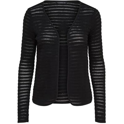 ONLY Damen Onlcrystal Ls Cardigan Noos Strickjacke, Schwarz, XS EU ONLY Damen Onlcrystal Ls Cardigan Noos Strickjacke, Schwarz, XS EU
