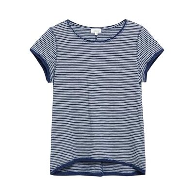 s.Oliver Flammgarn-T-Shirt mit Rollkante s.Oliver Flammgarn-T-Shirt mit Rollkante