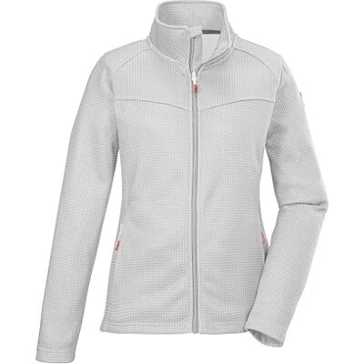 Killtec Damen Strickfleecejacke/Fleecejacke mit Stehkragen KOS 90 WMN FLC JCKT, silbergrau, 40, 42798-000 Killtec Damen Strickfleecejacke/Fleecejacke mit Stehkragen KOS 90 WMN FLC JCKT, silbergrau, 40, 42798-000