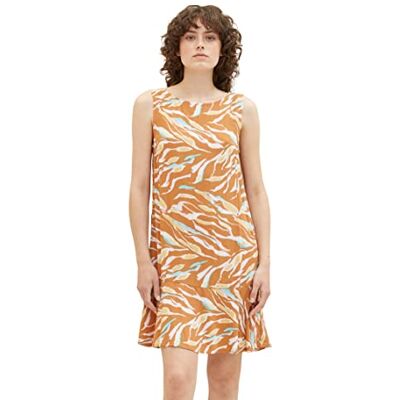 TOM TAILOR Damen Sommer-Kleid mit Volant TOM TAILOR Damen Sommer-Kleid mit Volant