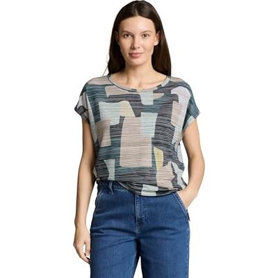 TOM TAILOR T-Shirt mit Allover-Print TOM TAILOR T-Shirt mit Allover-Print