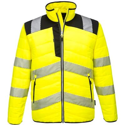 Portwest PW3 Warnschutz-Steppjacke, Größe: XL, Farbe: Gelb/Schwarz, PW371YBRXL Portwest PW3 Warnschutz-Steppjacke, Größe: XL, Farbe: Gelb/Schwarz, PW371YBRXL