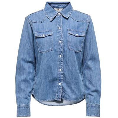ONLY Onlcharlize Ls DNM Shirt AKM Noos ONLY Onlcharlize Ls DNM Shirt AKM Noos