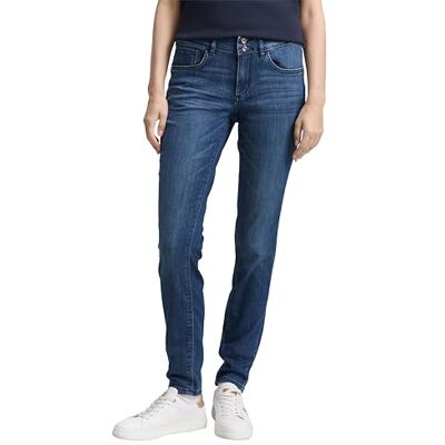 TOM TAILOR Damen 1024688 Alexa Skinny Jeans, 10282 Dark Stone Wash Denim, 27W / 30L EU TOM TAILOR Damen 1024688 Alexa Skinny Jeans, 10282 Dark Stone Wash Denim, 27W / 30L EU