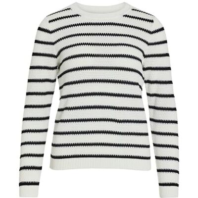 Vila VIDALO O-Neck L/S Stripe Knit TOP- NOOS Vila VIDALO O-Neck L/S Stripe Knit TOP- NOOS