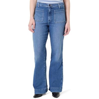 Wrangler Damen Jeans Flare, Flare Fit, Ausgestelltes Bein Wrangler Damen Jeans Flare, Flare Fit, Ausgestelltes Bein