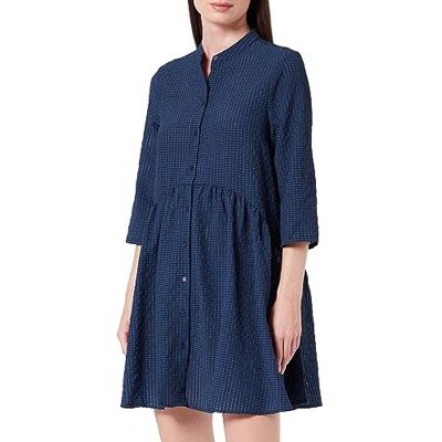 ONLY Damen Onlnatalia Ls Chicago Dress Wvn, Dress Blues, XS ONLY Damen Onlnatalia Ls Chicago Dress Wvn, Dress Blues, XS