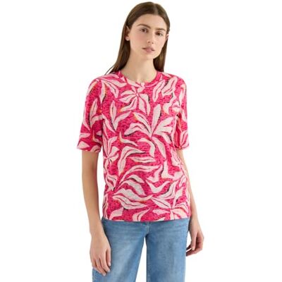 Cecil Kurzarm T-Shirt im Ausbrenner-Look Cecil Kurzarm T-Shirt im Ausbrenner-Look