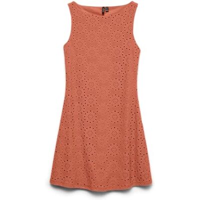 VERO MODA Vmtassa Liv Sl Boat Neck Short Dress JRS VERO MODA Vmtassa Liv Sl Boat Neck Short Dress JRS