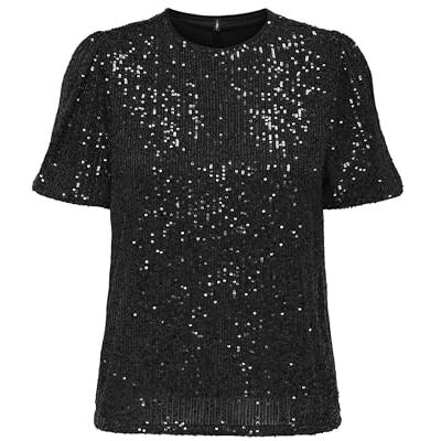 ONLY Onlana S/S Loose Sequins Top JRS ONLY Onlana S/S Loose Sequins Top JRS