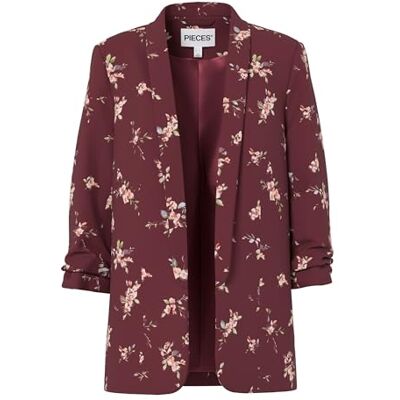 PIECES Pcbosella 3/4 Printed Blazer Noos Bc PIECES Pcbosella 3/4 Printed Blazer Noos Bc