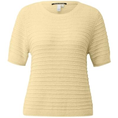 QS Damen Sweater 2179926 1101 Yellow S QS Damen Sweater 2179926 1101 Yellow S